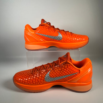 Nike Kobe 6 Total Orange Size 11.5 NEW s17526