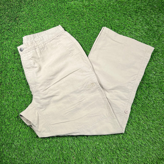 North Face Khaki Tech Pants Size 38 USED v18575