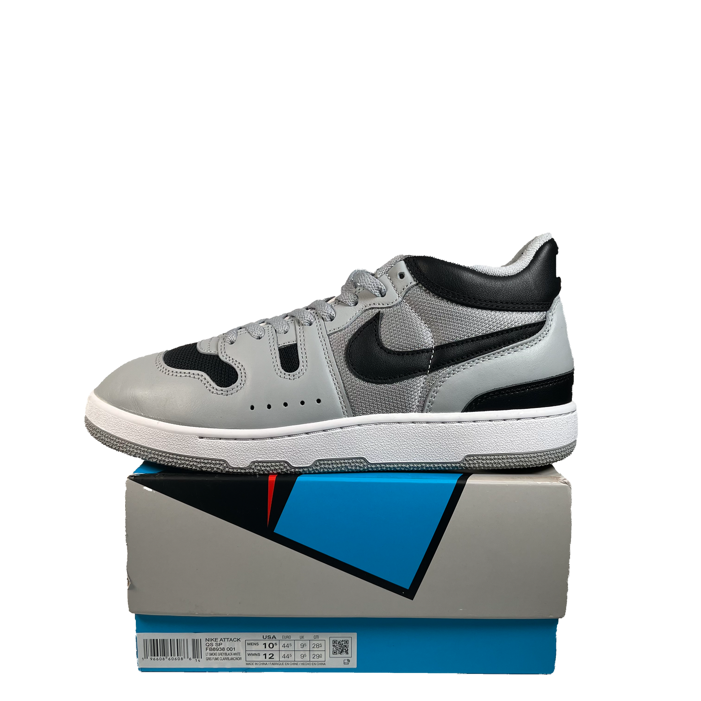 Nike Mac Attack Light Smoke Grey (2023) Size 10.5 USED s22424