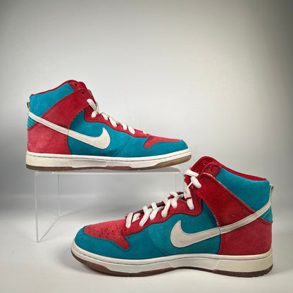 Nike SB Dunk High Bloody Gums (2009) Size 9.5 USED s20815