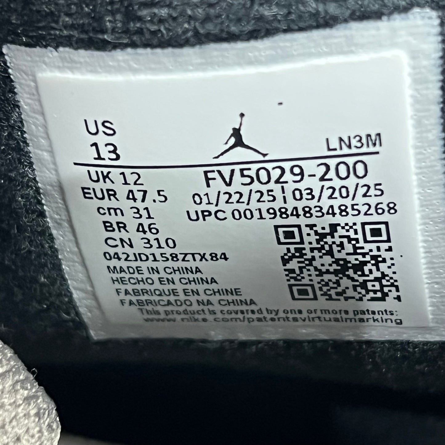 Jordan 4 Cave Stone (2025) Size 13 NEW s18361