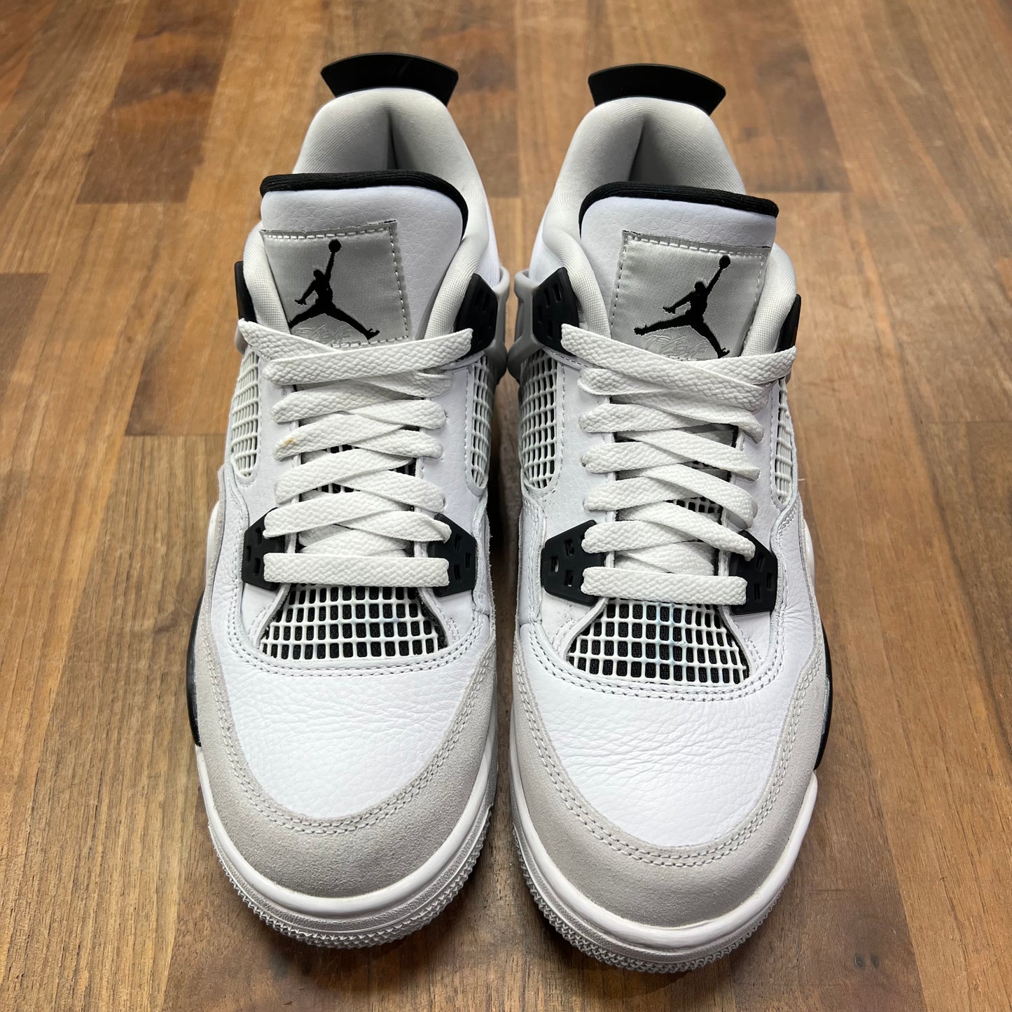 Jordan 4 Retro Military Black Size 7 USED S16523