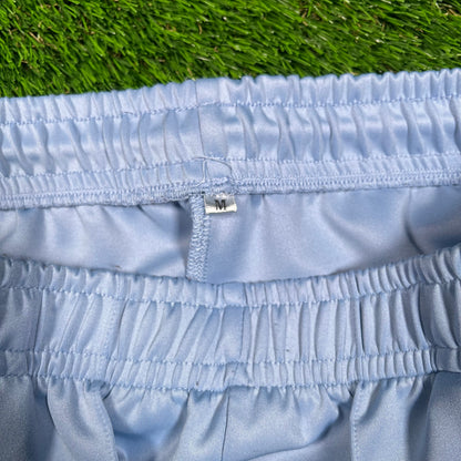 GV Gallery Raspberry Hills Light Blue Track Pants Size Medium USED x16403
