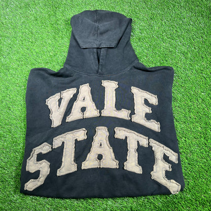Vale State OG Black Hoodie Size Medium USED x14903