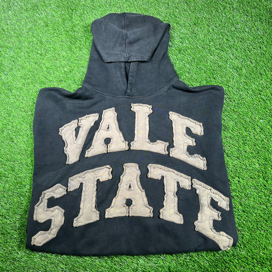 Vale State OG Black Hoodie Size Medium USED x14903