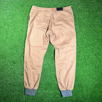 Kith Brown Khaki Joggers Size 32 USED x16032