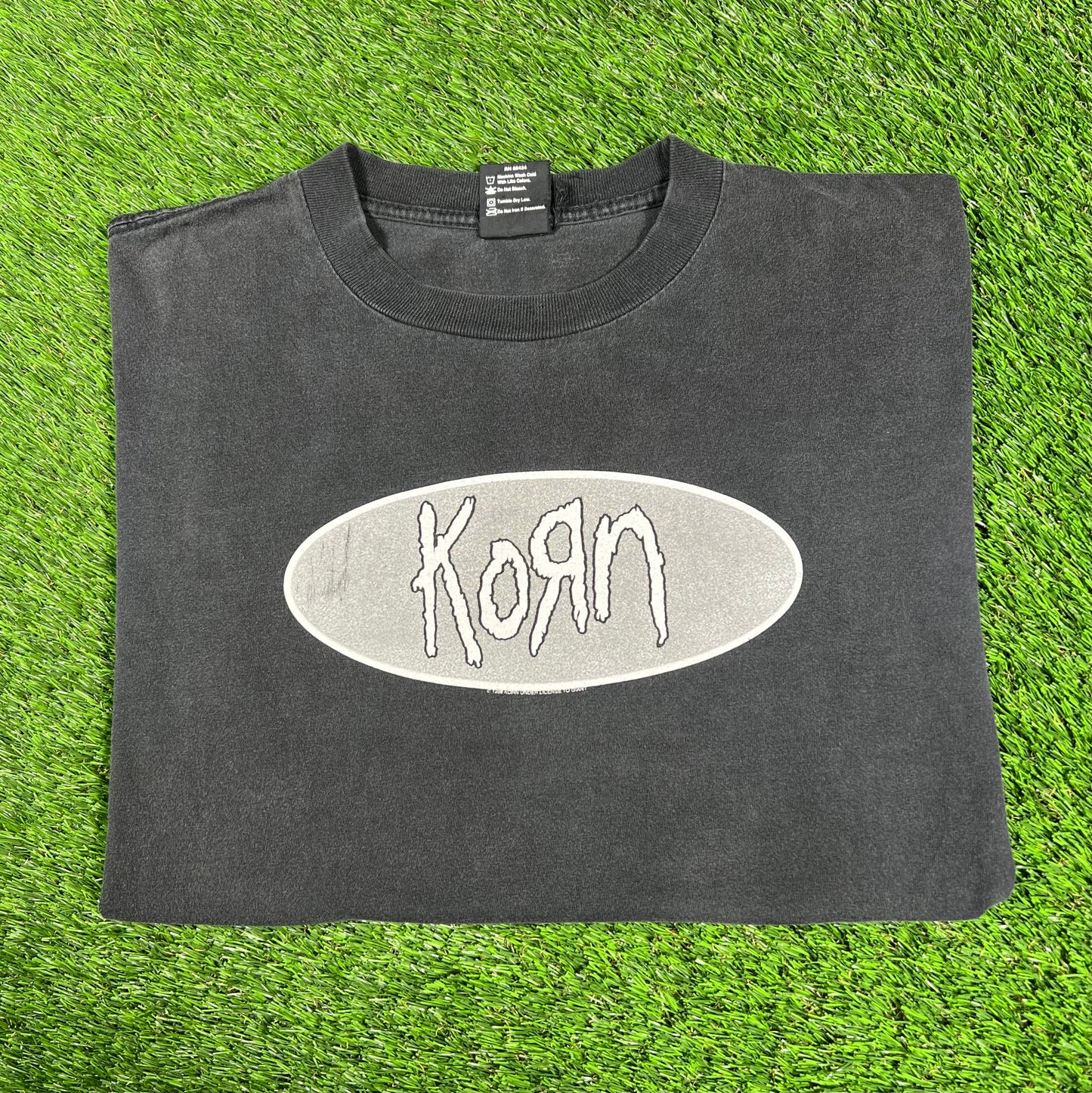 1998 Korn 1st Amendment Black Tee Size XL USED v17172