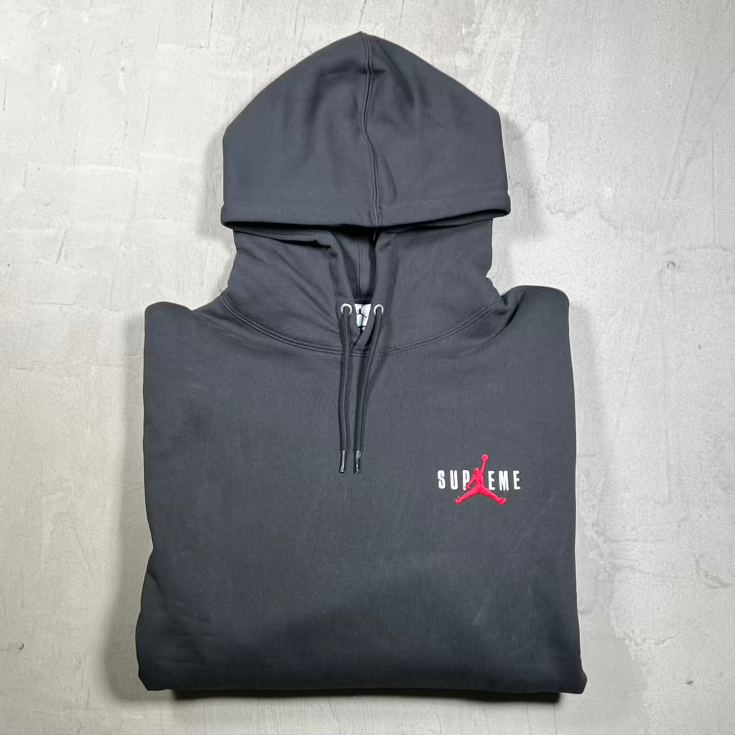 Supreme Jordan Black Hoodie (2024) Size Small NEW x18504