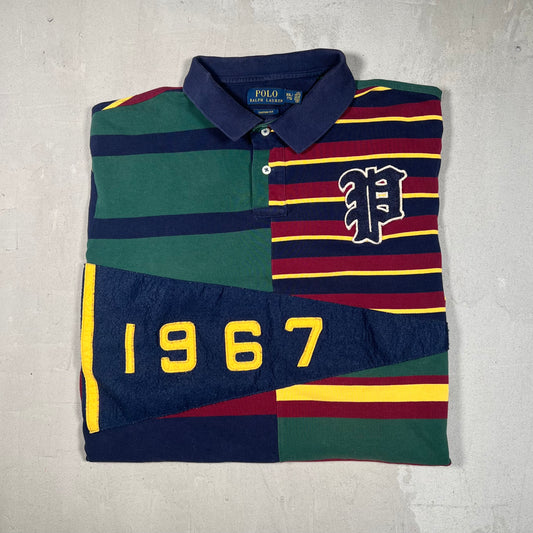 2014 Polo Ralph Lauren Patchwork Polo Size XXL USED v19130