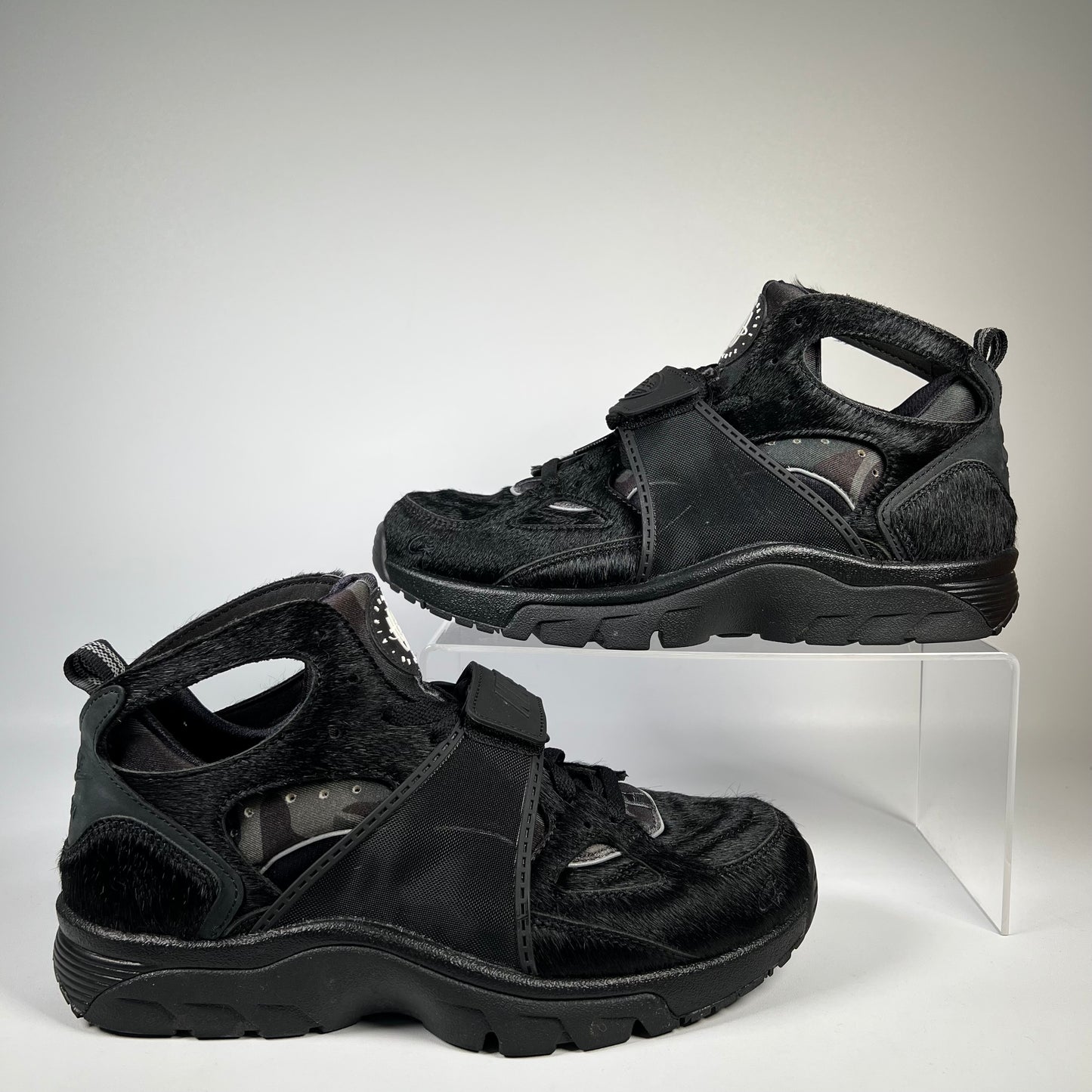 Nike Air Trainer Huarache Corteiz Black (2024) Size 10 USED s19576