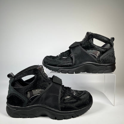 Nike Air Trainer Huarache Corteiz Black (2024) Size 10 USED s19576
