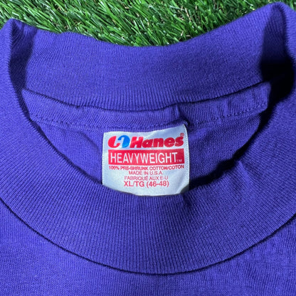 1990s Ringling Bros Circus Purple Tee Size XL USED v16859