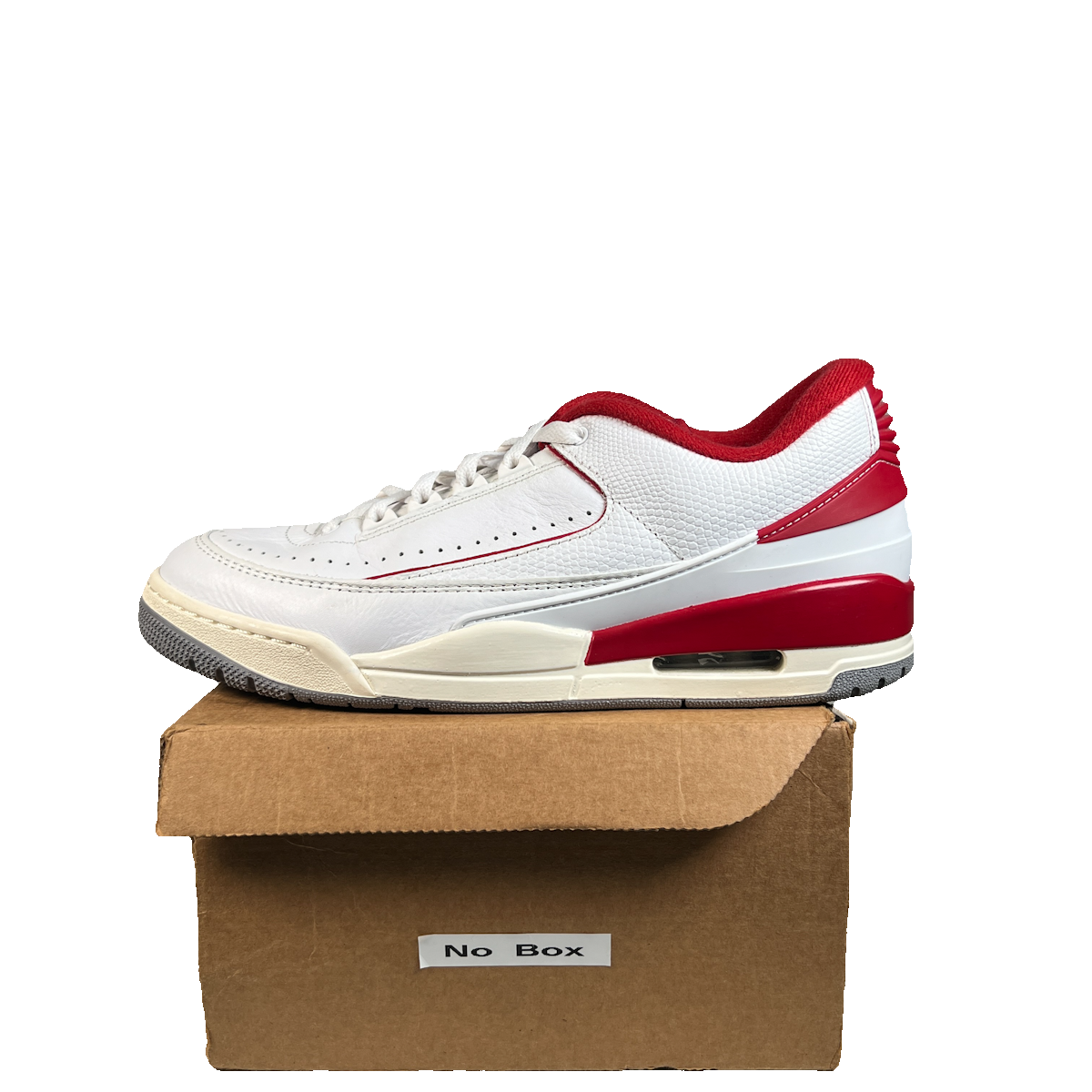 Jordan 2/3 White Varsity Red (2024) Size 10.5 USED s22969