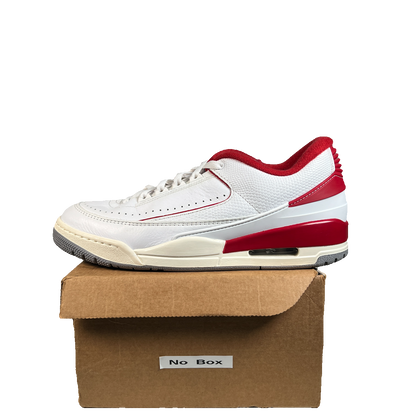 Jordan 2/3 White Varsity Red (2024) Size 10.5 USED s22969