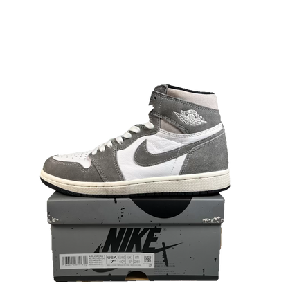 Jordan 1 High Washed Black (2023) Size 7.5 USED s23412