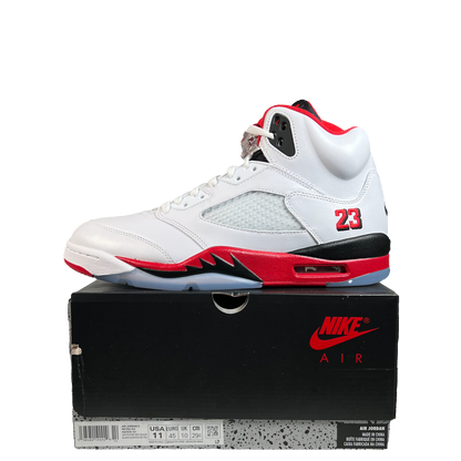 Jordan 5 Fire Red Black Tongue (2025) Size 11 NEW s21337
