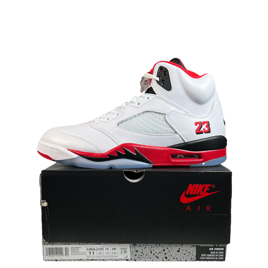 Jordan 5 Fire Red Black Tongue (2025) Size 11 NEW s21337