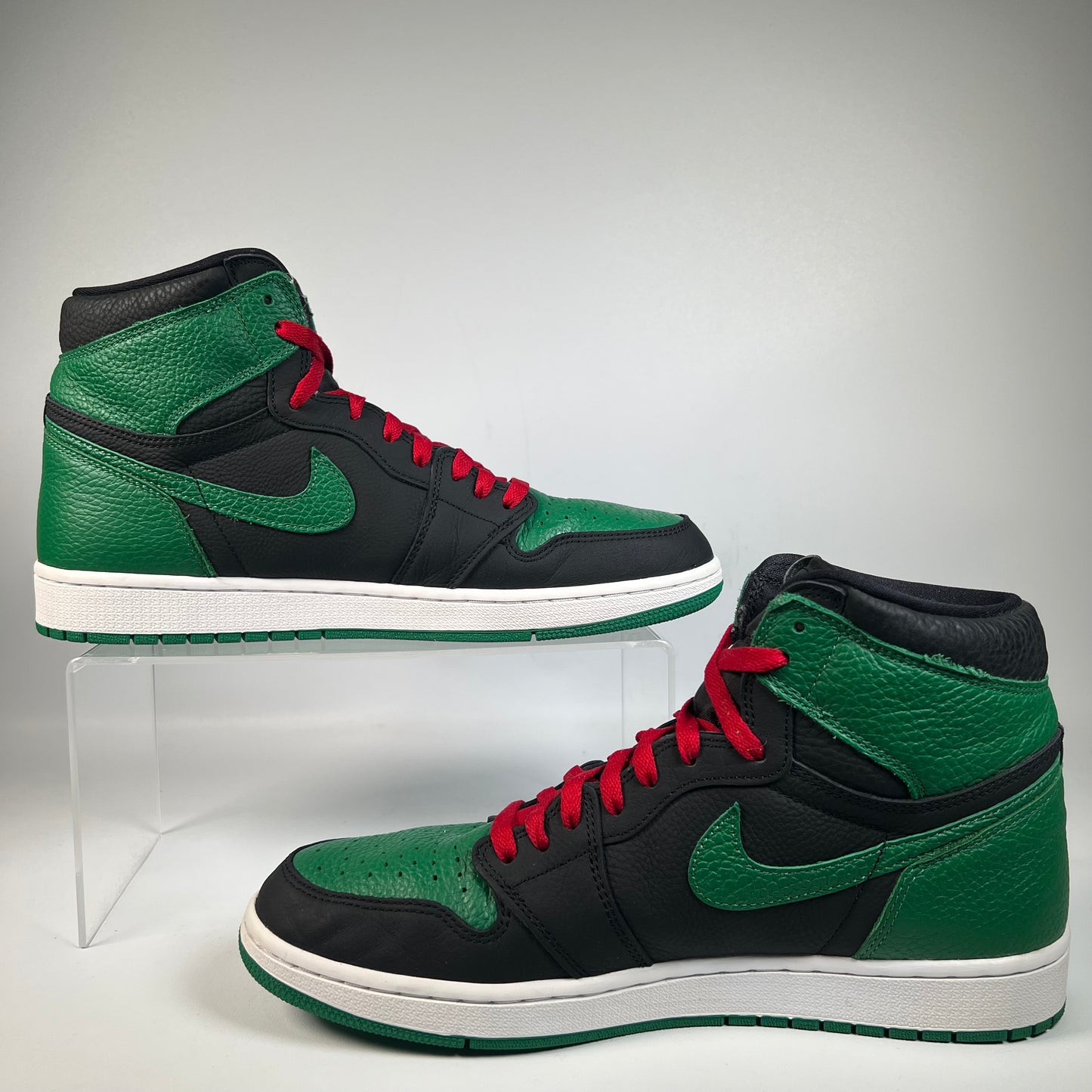Jordan 1 High Pine Green Black (2020) Size 12 USED s21918