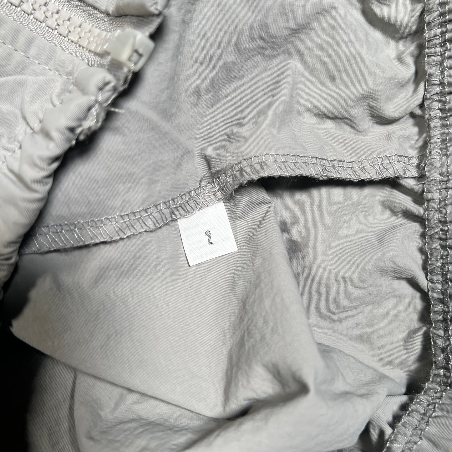 Kanye West Yeezy Gosha WB-01 Grey Logo Windbreaker Size Large USED x16743