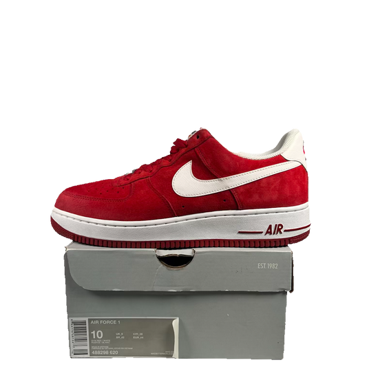 Nike Air Force 1 Low Gym Red White (2017) Size 10 USED s23772