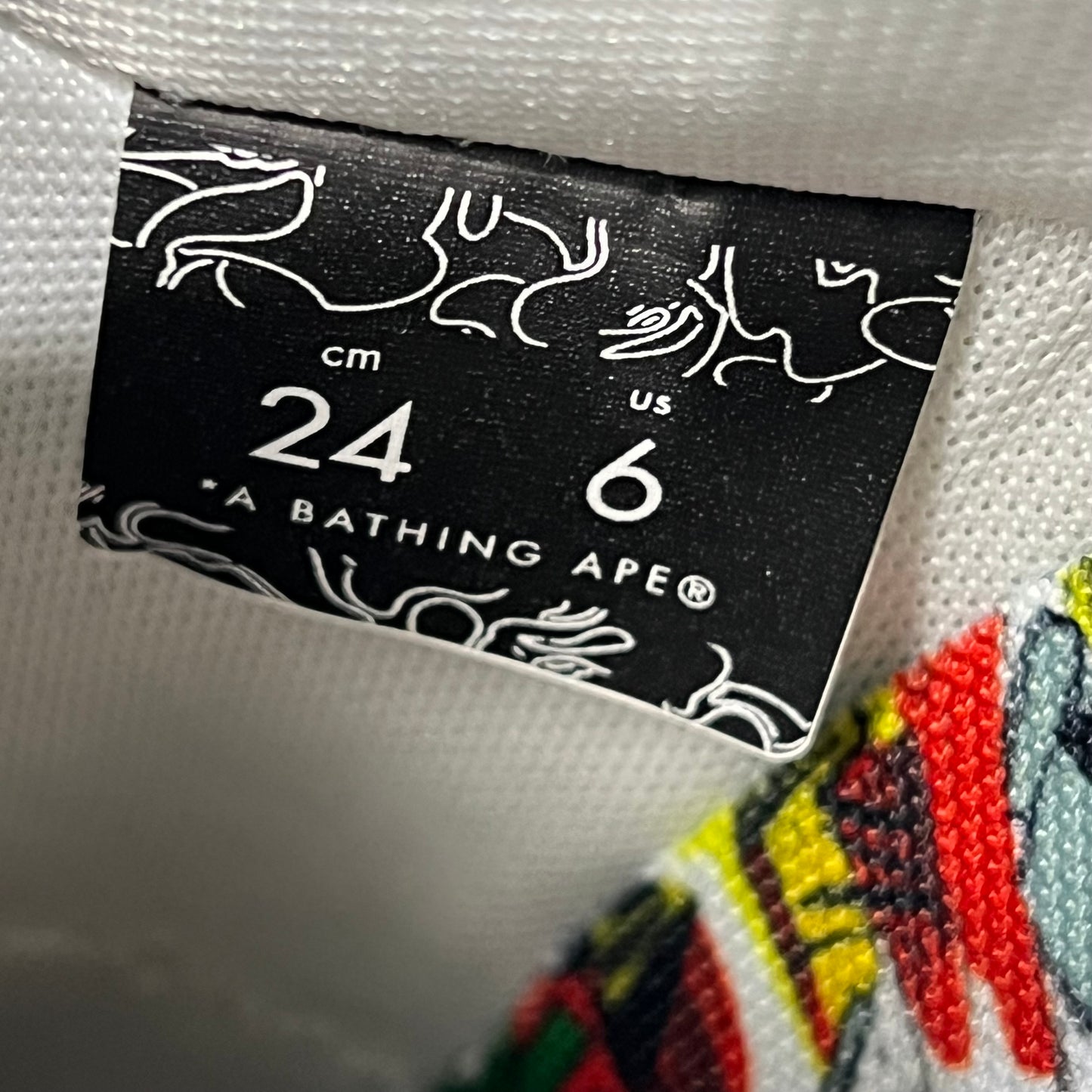 Bape Bathing Ape Sta Marvel Comics Captain America (2022) Size 6 NEW s20551