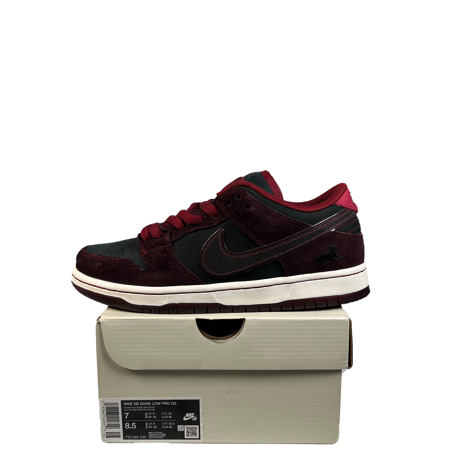 Nike SB Dunk Low Riot Skateshop (2024) Size 7 USED s22365