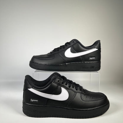 Supreme Nike Air Force 1 Black White (2025) Size 10 USED s19577