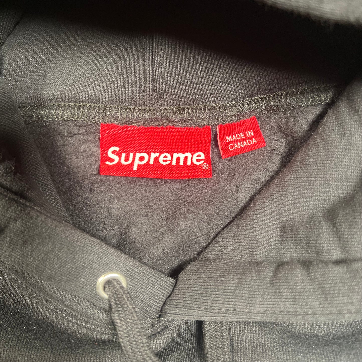 Supreme Snowman Black Hoodie (2023) Size Small NEW x16400