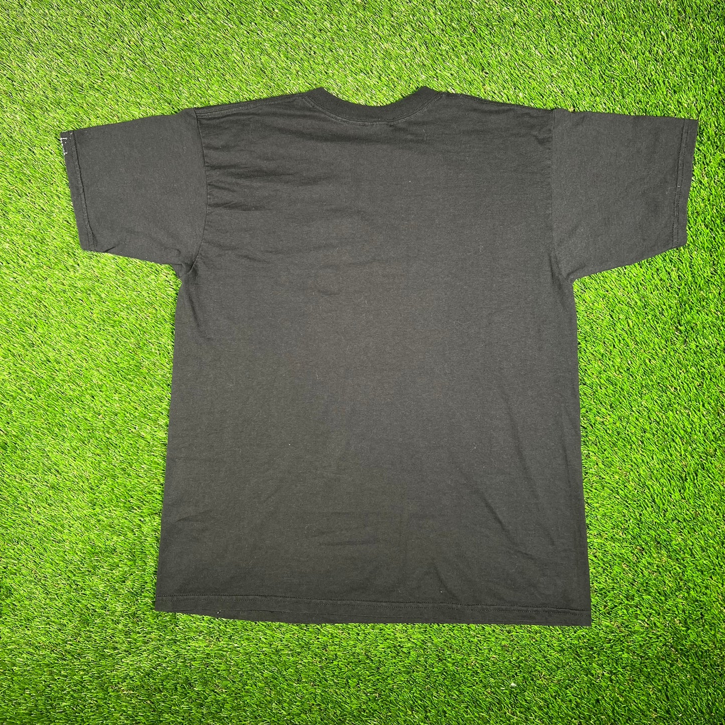 Y2K Ya Sure Ya Betcha Black Tee Size Large USED v17625