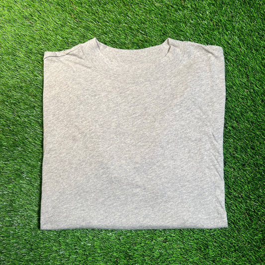 Essentials Fear of God FOG Back Logo Grey Tee SIze Medium USED x16986