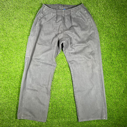 Yeezy Gap Dark Grey Pants Size Medium USED x15163