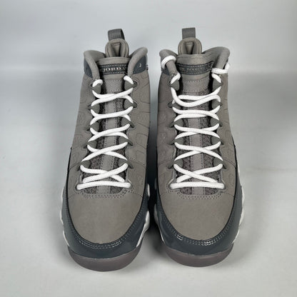 Jordan 9 Cool Grey (2025) Size 4Y NEW s16336