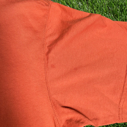 Nike SB Simple Logo Orange Tee Size XL USED v18096