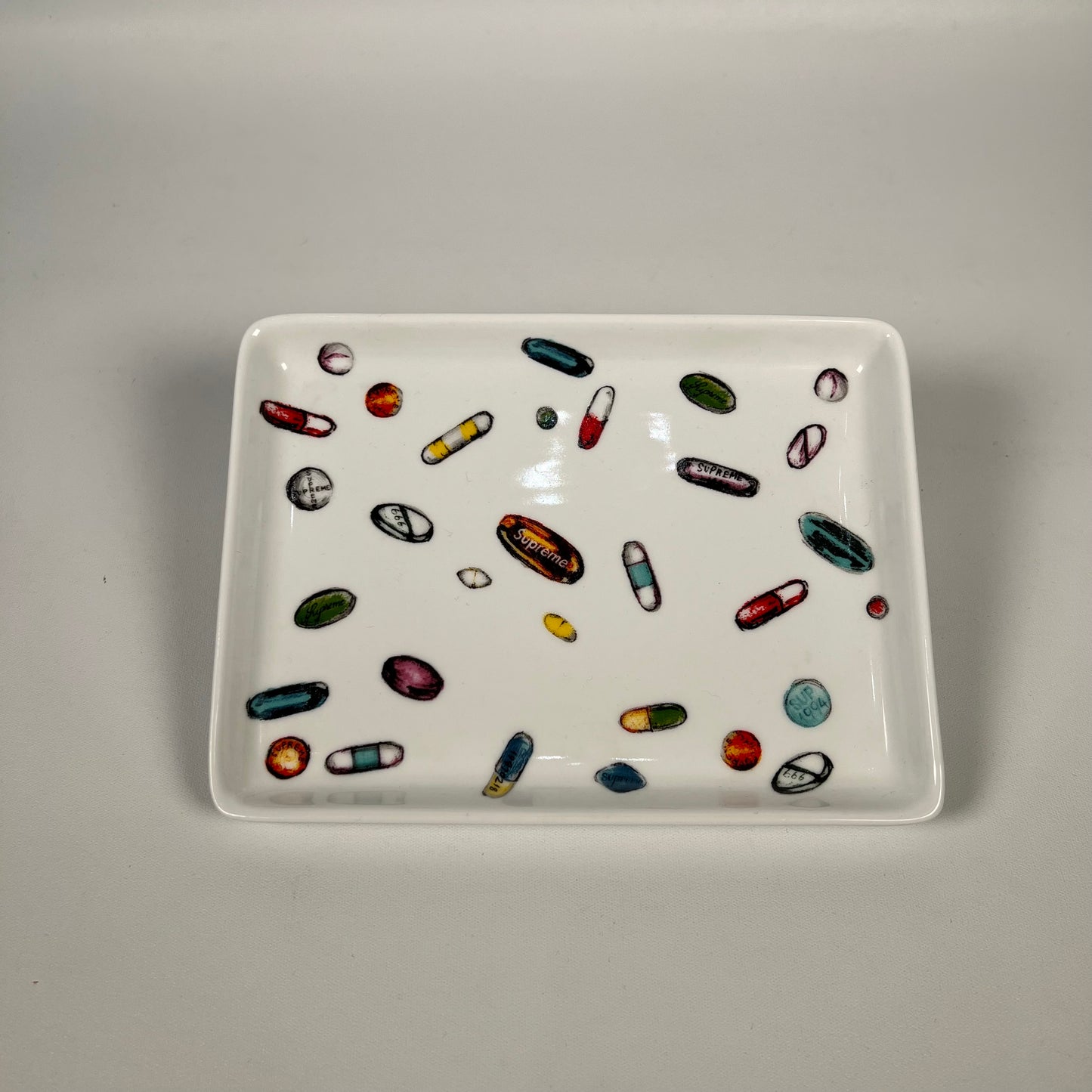 Supreme Pills Ceramic Ashtray White (2017) USED x14332
