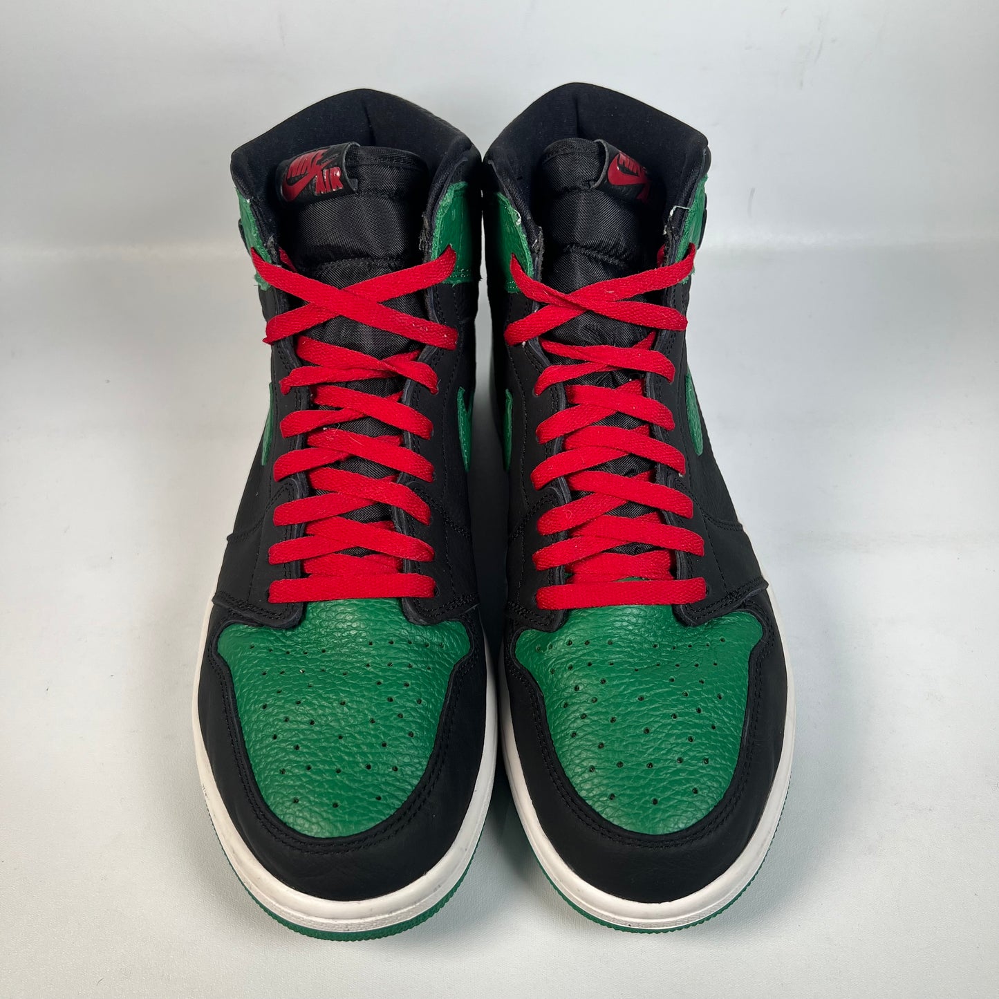 Jordan 1 High Pine Green Black (2020) Size 12 USED s21918