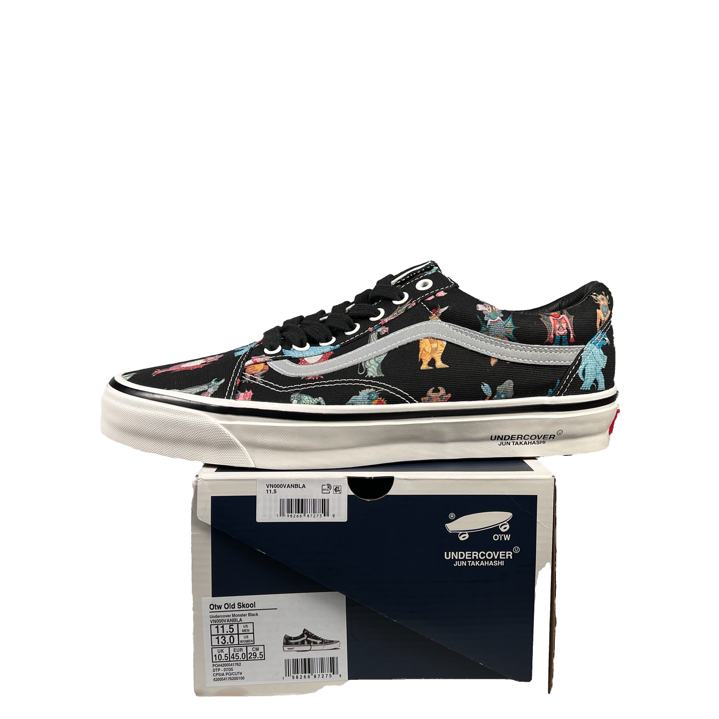 Vans OTW Old Skool Undercover Monster Black (2025) Size 11.5 NEW s20284