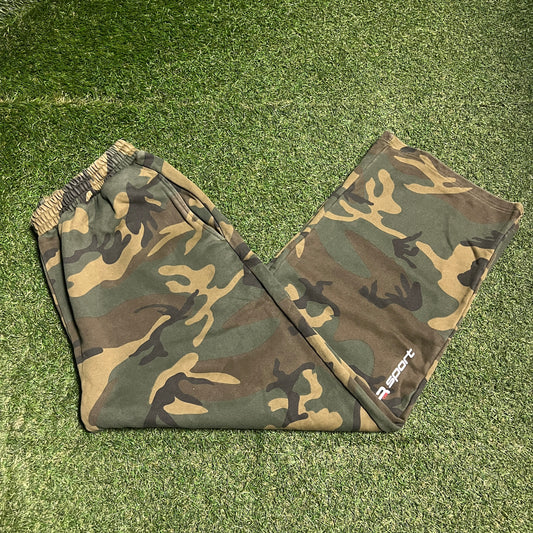 GV Gallery Raspberry Sport Camo Sweatpants Size Large NEW x13755
