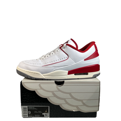 Jordan 2/3 White Varsity Red (2024) Size 9 USED s22494