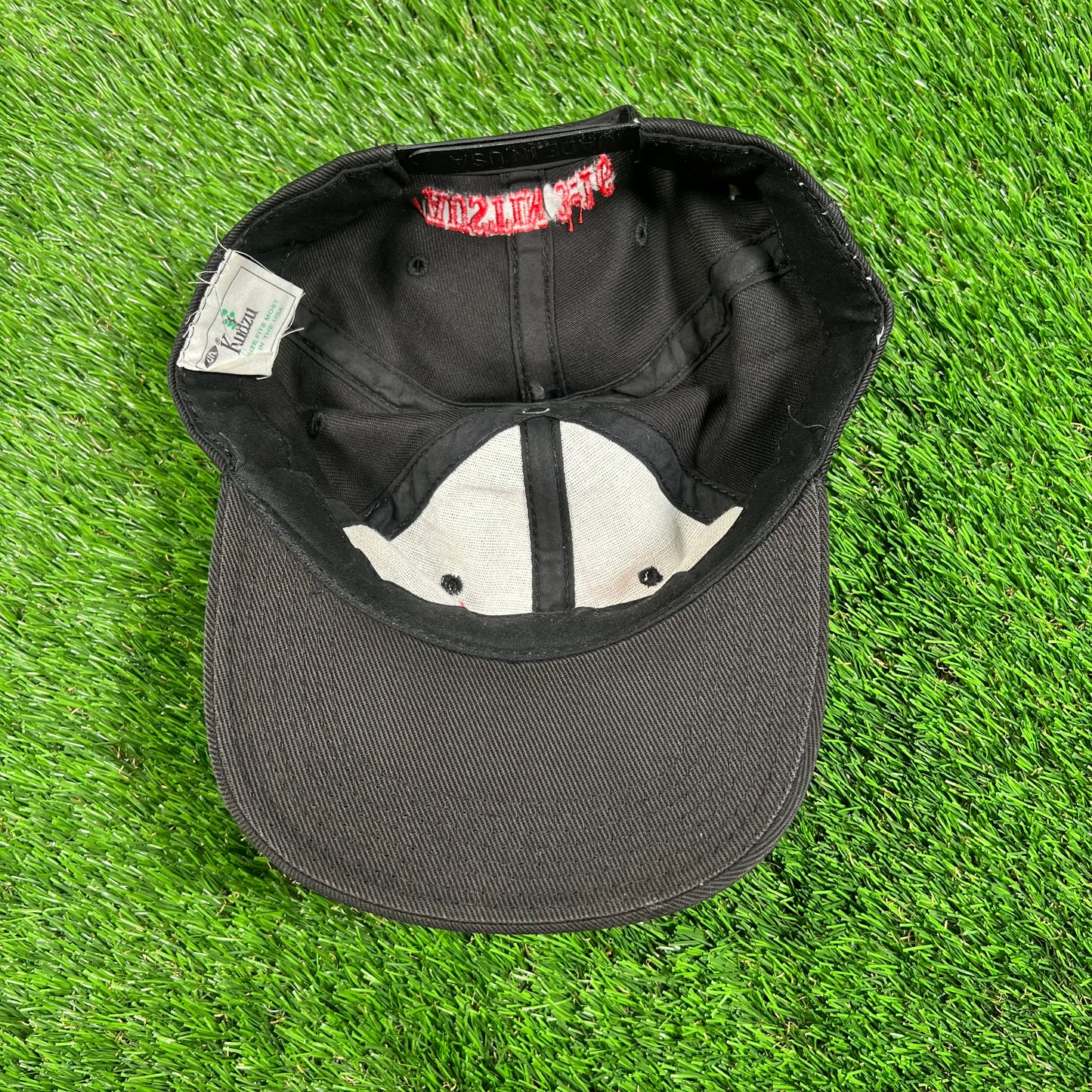 1990s Stone Cold Dont Trust Anybody Black Snapback USED v18092