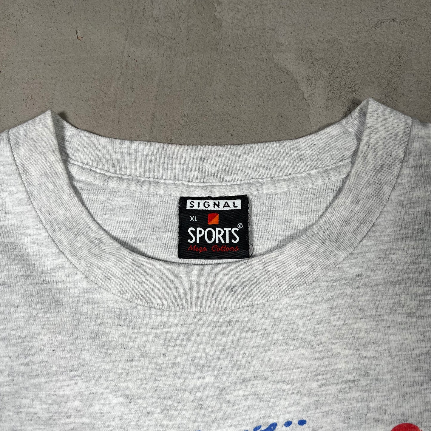 1993 US Open Artwork Grey Tee Size XL USED v19324