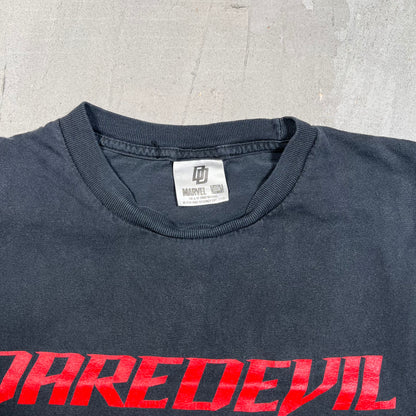 2003 DareDevil Opening Night Promo Black Tee Size XL USED v19019