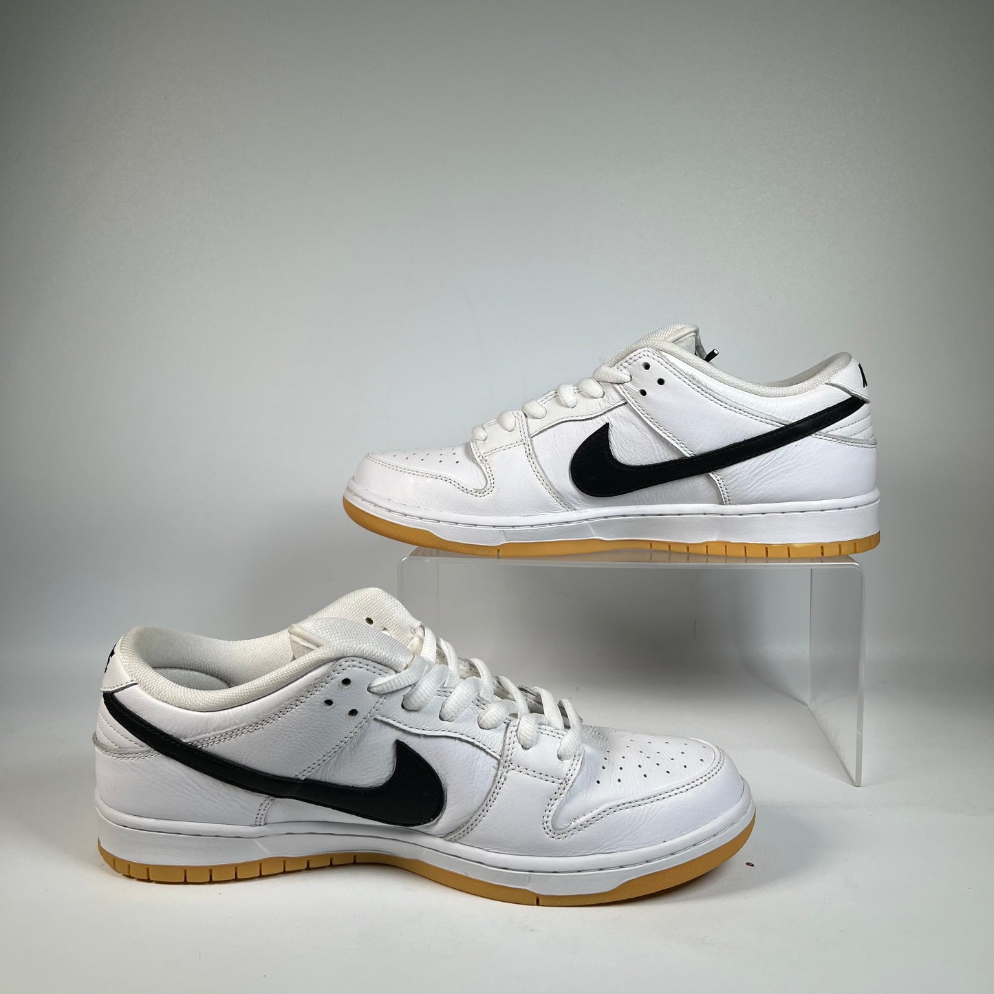 Nike SB Dunk White Gum (2023) Size 12 USED s21976