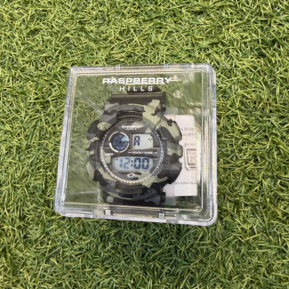 GV Gallery Raspberry Hills Woodland Camo G Shock Watch NEW