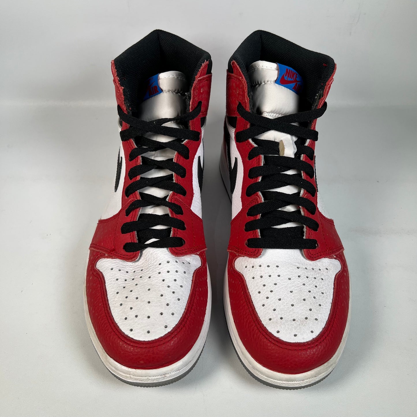 Jordan 1 High Spider-Man Origin Story (2018) Size 11 USED s22297