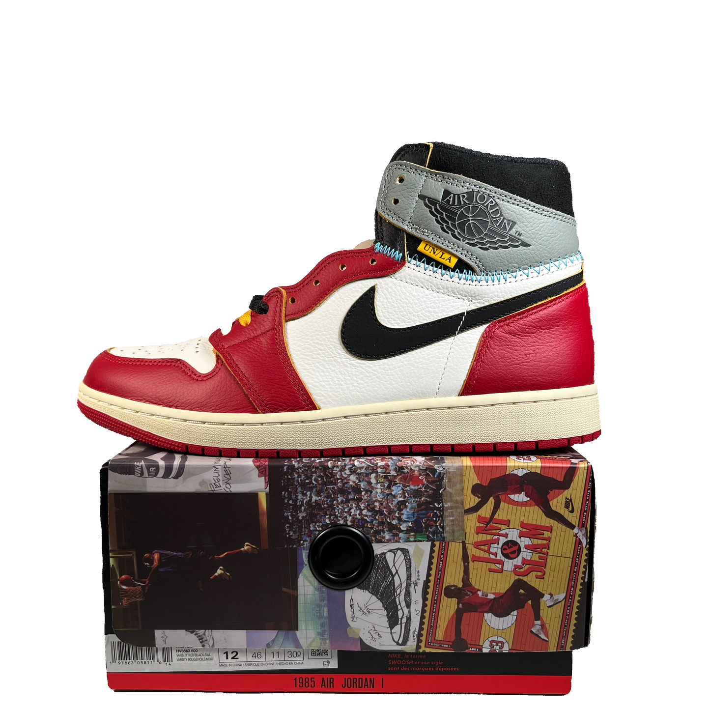Jordan 1 High Union LA Chicago Shadow (2025) Size 12 NEW s21835