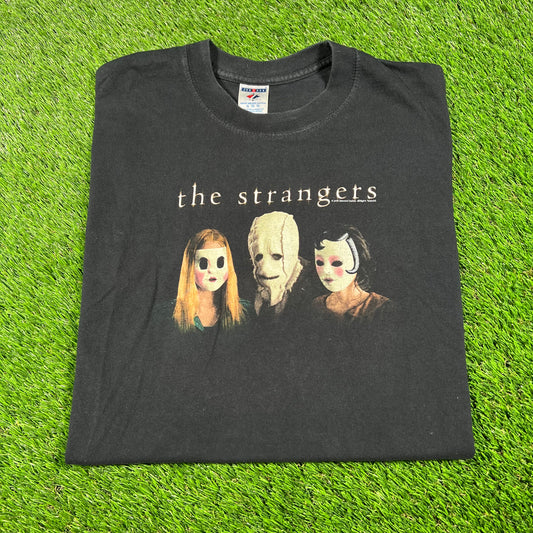 2008 The Strangers Promo Black Tee Size XL USED v11090