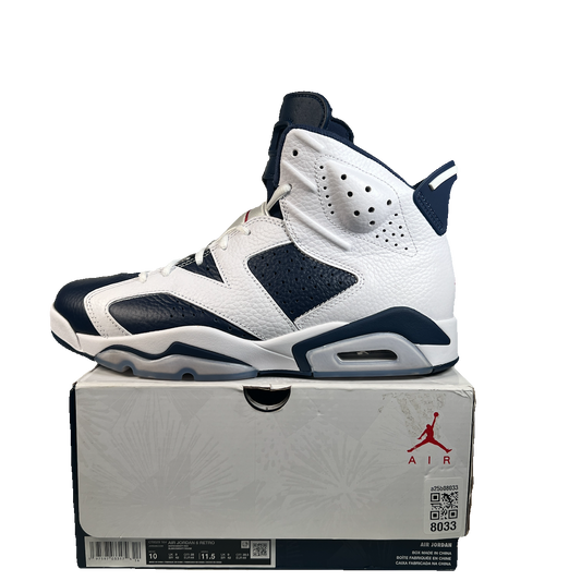 Jordan 6 Olympic (2024) Size 10 USED s22561
