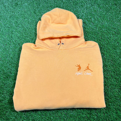 Jordan Union LA Yellow Hoodie Size Medium USED x14668