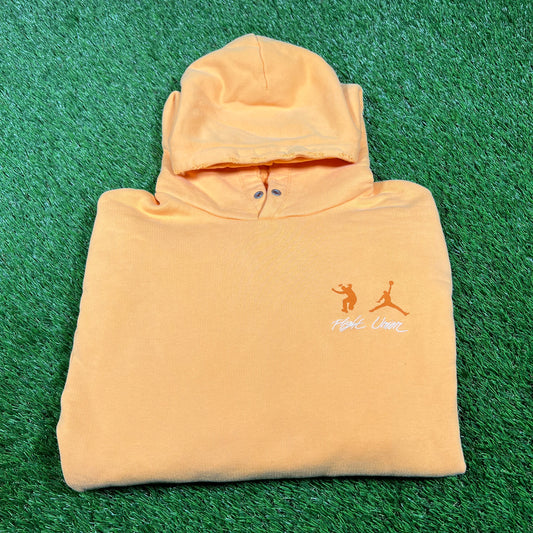 Jordan Union LA Yellow Hoodie Size Medium USED x14668