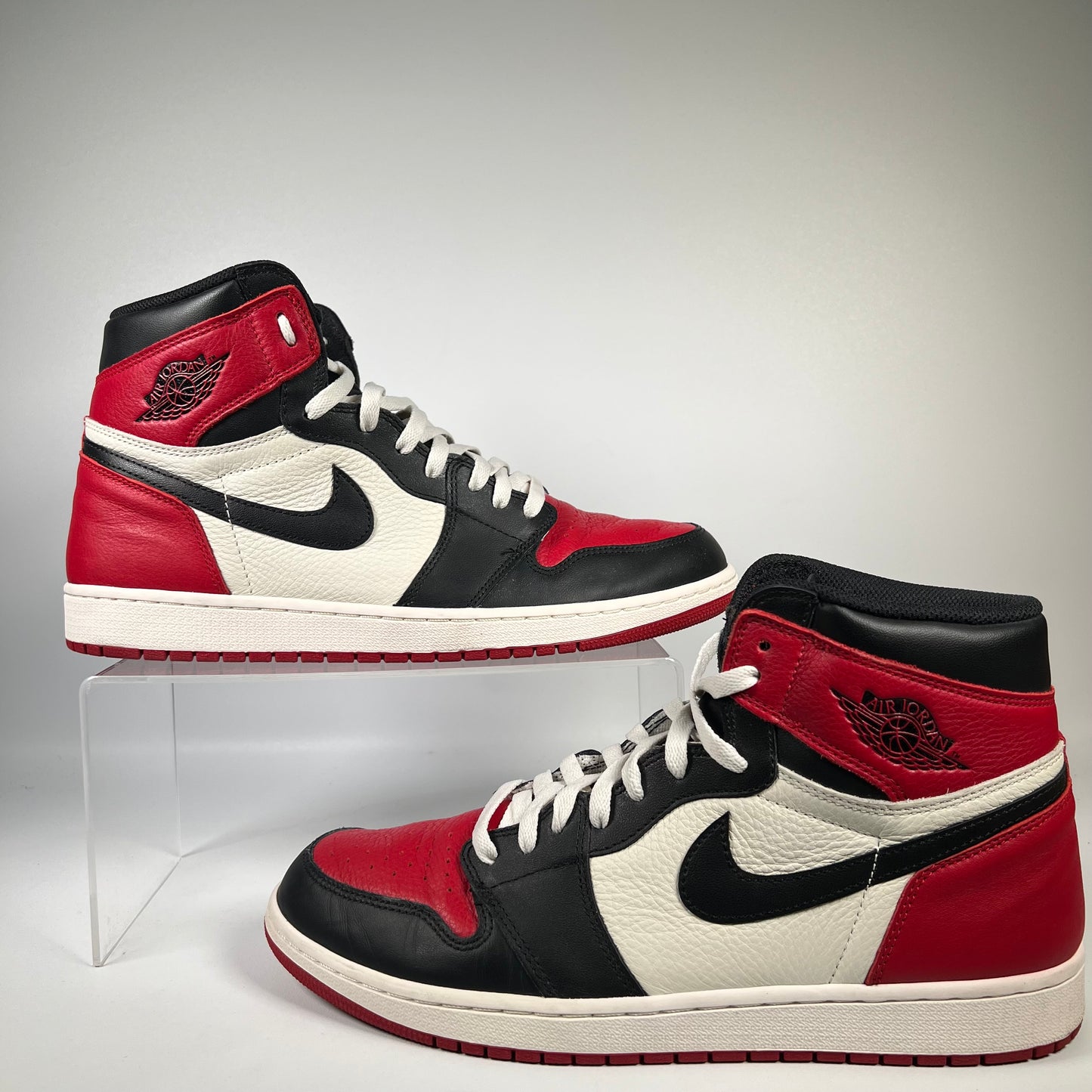 Jordan 1 Bred Toe 2018 Size 13 USED s16732